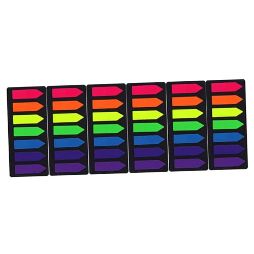 TEHAUX 6 Sätze Fluoreszierende Haftnotizen mit Lineal index Farbige Selbstklebende Memo sticker Beidseitig Beschreibbar Reißfest für Büro Schule Zuhause Praktische Organisationshilfe TEHAUX 6 Sätze Fluoreszierende Haftnotizen mit Lineal index Farbige Selbstklebende Memo sticker Beidseitig Beschreibbar Reißfest für Büro Schule Zuhause Praktische Organisationshilfe von TEHAUX