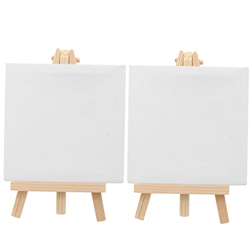 TEHAUX 6 Sätze Mini-Ölgemäldetafel leere Kunstleinwände zum Malen Party aquarellbilder easel Leere Kunsttafeln zum Selbermachen malen und Staffelei hölzern Weiß TEHAUX 6 Sätze Mini-Ölgemäldetafel leere Kunstleinwände zum Malen Party aquarellbilder easel Leere Kunsttafeln zum Selbermachen malen und Staffelei hölzern Weiß von TEHAUX