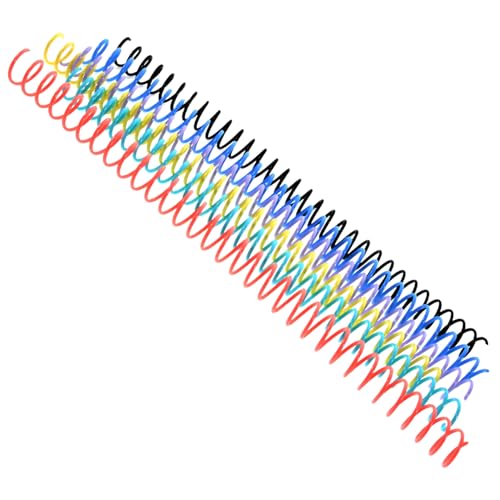 TEHAUX 6 Stück Bindungsring Spiralspulen Einsteller für Bindespule Notizbuch Binder Spulen Notizbuch scrabbook scrabook Buchringe mit losen Blättern geschäftlicher Ordner Ringbuch Plastik TEHAUX 6 Stück Bindungsring Spiralspulen Einsteller für Bindespule Notizbuch Binder Spulen Notizbuch scrabbook scrabook Buchringe mit losen Blättern geschäftlicher Ordner Ringbuch Plastik von TEHAUX