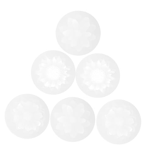 TEHAUX 6 Stück Blumen Silikonform Langlebig Flexibel für Epoxidharz Gießformen DIY Dekoration Basteln Blumenform Silikonform für Kreative Handarbeiten TEHAUX 6 Stück Blumen Silikonform Langlebig Flexibel für Epoxidharz Gießformen DIY Dekoration Basteln Blumenform Silikonform für Kreative Handarbeiten von TEHAUX