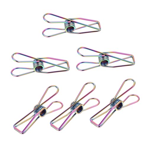 TEHAUX 6 Stück Fischschwanz-clip Büroklammern Retro-büroclips Zarte Bindeklammern Clips Für Datei Papier-dokumentenklammern Clips Für Bürozwecke Kreative Ordnerclips Aktenklammern Eisen von TEHAUX