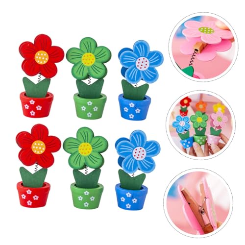 TEHAUX 6 Stück Holz Memo Clips mit Stabilem Sockel Notizhalter und Fotoaufsteller für Schreibtisch Dekorative Kartenhalter für Büro und Zuhause Langlebig und Detailreich Zufällige Farbe TEHAUX 6 Stück Holz Memo Clips mit Stabilem Sockel Notizhalter und Fotoaufsteller für Schreibtisch Dekorative Kartenhalter für Büro und Zuhause Langlebig und Detailreich Zufällige Farbe von TEHAUX
