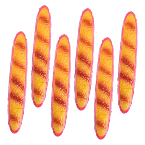TEHAUX 6 Stück Hot Dog Kugelschreiber Witzige Schreibstifte mit Realistischer Food-optik Schulanfang Partygeschenke für Schüler Glattes Schreiben Kreative Schreibwaren TEHAUX 6 Stück Hot Dog Kugelschreiber Witzige Schreibstifte mit Realistischer Food-optik Schulanfang Partygeschenke für Schüler Glattes Schreiben Kreative Schreibwaren von TEHAUX