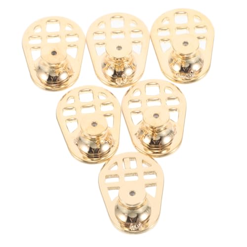 TEHAUX 6 Stück Teiliges Ohrstecker Rücken für Schwere Ohrringe Sicherer Verschluss Stabiler Halt und Hebefunktion DIY Unterstützung für Große Ohrlöcher Einfache Montage Langlebig und von TEHAUX