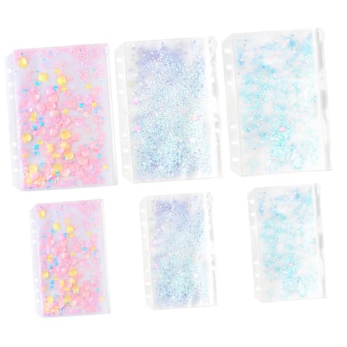TEHAUX 6 Stück Teiliges PVC Zip Pouch Organizer Taschen Reißverschluss Aufbewahrungsbeutel für Notizbücher Dokumente Visitenkarten Vielseitig Langlebig Tragbar Transparent TEHAUX 6 Stück Teiliges PVC Zip Pouch Organizer Taschen Reißverschluss Aufbewahrungsbeutel für Notizbücher Dokumente Visitenkarten Vielseitig Langlebig Tragbar Transparent von TEHAUX