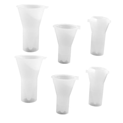TEHAUX 6 Stück Teiliges Silikonformen für Epoxidharz Schmuckhalter DIY Ringhalter Gießform Wiederverwendbar Kreative Schmuckherstellung Anhänger und Ringschalen Zubehör TEHAUX 6 Stück Teiliges Silikonformen für Epoxidharz Schmuckhalter DIY Ringhalter Gießform Wiederverwendbar Kreative Schmuckherstellung Anhänger und Ringschalen Zubehör von TEHAUX