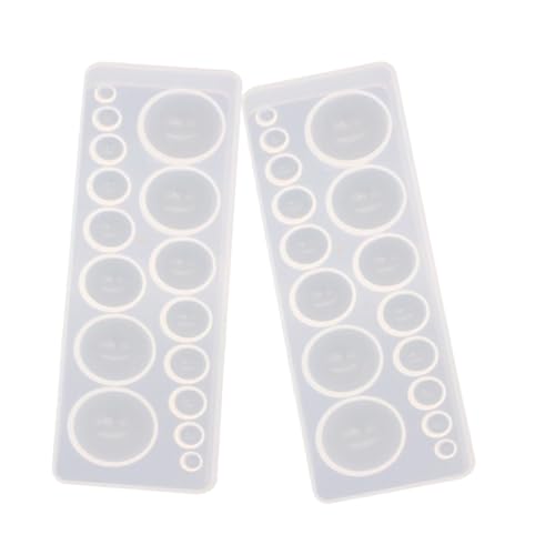 TEHAUX 6 Teiliges Set Mit Mehreren Edelsteinformen Aus Silikon Zur Schmuckherstellung Formen Für Geformte Anhänger Epoxidharzformen Edelstein Epoxidform DIY Schmuckform DIY von TEHAUX