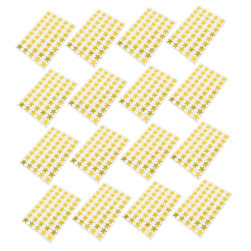 TEHAUX 60 Blatt Selbstklebende Glänzende Belohnungssticker Kleine Metallische Sternaufkleber für Lehrer Klassenzimmer und Heimgebrauch für Schulprojekte und Persönliche Anerkennung TEHAUX 60 Blatt Selbstklebende Glänzende Belohnungssticker Kleine Metallische Sternaufkleber für Lehrer Klassenzimmer und Heimgebrauch für Schulprojekte und Persönliche Anerkennung von TEHAUX