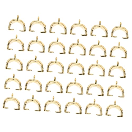 TEHAUX 60 Stck. Teiliges Kupfer-anhänger Einzigartigem Verschluss Langlebige DIY Schmuckverbinder für Halsketten und Armbänder Rostfrei für Individuelle Schmuckherstellung von TEHAUX