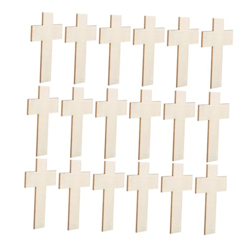 TEHAUX 60 Stück Blanko Holzkreuze zum Basteln Glatte Oberfläche Dickes Holz Unbemalt für DIY Kunsthandwerk für Kirchen Muttertagsgeschenke Weihnachtsdeko und Heimdekoration TEHAUX 60 Stück Blanko Holzkreuze zum Basteln Glatte Oberfläche Dickes Holz Unbemalt für DIY Kunsthandwerk für Kirchen Muttertagsgeschenke Weihnachtsdeko und Heimdekoration von TEHAUX