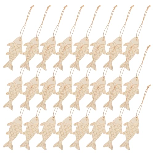 TEHAUX 60 Stück Teiliges Unfertiger Fisch Holzanhänger Fischförmige Holzscheiben zum Bemalen und Basteln Küstendekor für Strandhaus Party Hochzeit und Urlaub Naturbelassene Holzfische TEHAUX 60 Stück Teiliges Unfertiger Fisch Holzanhänger Fischförmige Holzscheiben zum Bemalen und Basteln Küstendekor für Strandhaus Party Hochzeit und Urlaub Naturbelassene Holzfische von TEHAUX
