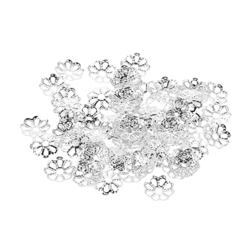 TEHAUX 600 Stück Diy Schmuckzubehör Hohlblumen Bead Caps Metallische Spacer für Armbänder und Ohrringe Kreative Bastelmaterialien TEHAUX 600 Stück Diy Schmuckzubehör Hohlblumen Bead Caps Metallische Spacer für Armbänder und Ohrringe Kreative Bastelmaterialien von TEHAUX
