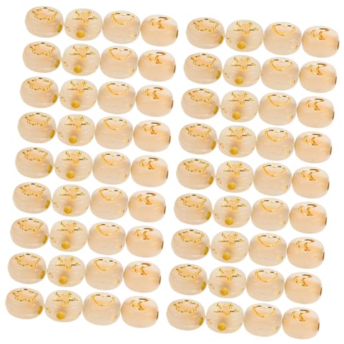 TEHAUX 600 Stück Leuchtende Acrylperlen mit Mond Herz Stern Blume Flache Spacer Perlen für DIY Halsketten Armbänder Leichte Langlebige Schmuckperlen zum Selbermachen TEHAUX 600 Stück Leuchtende Acrylperlen mit Mond Herz Stern Blume Flache Spacer Perlen für DIY Halsketten Armbänder Leichte Langlebige Schmuckperlen zum Selbermachen von TEHAUX