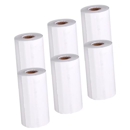 TEHAUX 6Rollen Thermopapier für Sofortbildkameras Kompatibel mit Verschiedenen Druckern Wärmeübertragende Technologie für Lebendige Fotos Papierrollen TEHAUX 6Rollen Thermopapier für Sofortbildkameras Kompatibel mit Verschiedenen Druckern Wärmeübertragende Technologie für Lebendige Fotos Papierrollen von TEHAUX