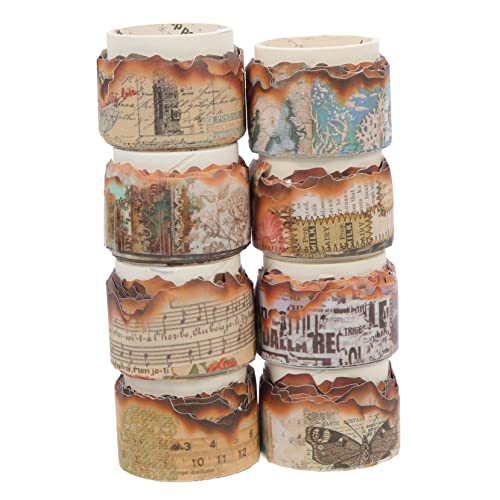 TEHAUX 8 Rollen Alte Aufkleber Ästhetisch Urlaubsbänder Klebebänder Für Sammelalben Zarte Bänder Dekorative Bänder Diy Bastelbänder Bastelband Diy Klebeband Geschenkbänder Papier TEHAUX 8 Rollen Alte Aufkleber Ästhetisch Urlaubsbänder Klebebänder Für Sammelalben Zarte Bänder Dekorative Bänder Diy Bastelbänder Bastelband Diy Klebeband Geschenkbänder Papier von TEHAUX