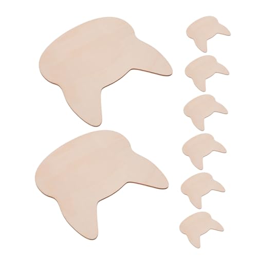 TEHAUX 8 Stück Katzenkopf Ornamente Ausschnitte Basteln Mini Holzscheite Realistische Bauernhoftiere Dekorfarbe Kleine Große Geformte Köpfe Graffiti Holzspäne Unvollendete TEHAUX 8 Stück Katzenkopf Ornamente Ausschnitte Basteln Mini Holzscheite Realistische Bauernhoftiere Dekorfarbe Kleine Große Geformte Köpfe Graffiti Holzspäne Unvollendete von TEHAUX
