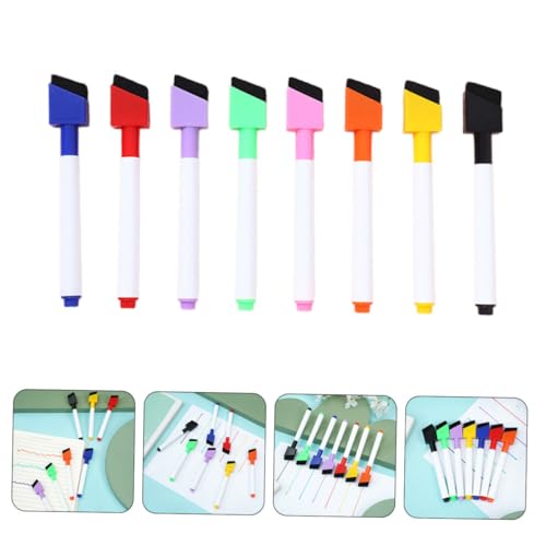 TEHAUX 8 Stück Teiliges Bunte Whiteboard Marker Wasserbasiert Abwischbar Geruchsarm Langlebig Vielseitig für Schule Büro und Whiteboards Geeignet TEHAUX 8 Stück Teiliges Bunte Whiteboard Marker Wasserbasiert Abwischbar Geruchsarm Langlebig Vielseitig für Schule Büro und Whiteboards Geeignet von TEHAUX