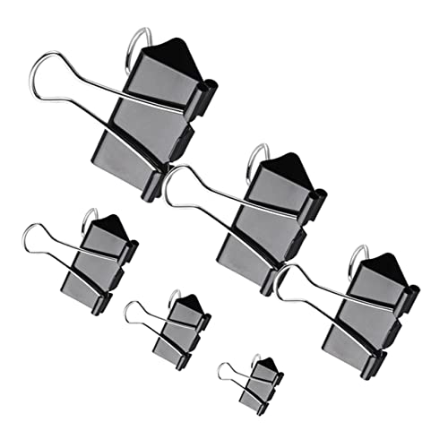 TEHAUX 90 Stück langer Schwanzclip Schwalbenschwanzclipordner clipboard büroorganisation schulöfell bürogadges Papierklammern das Büro binden große Bindeklammern schwarze Heftklammern TEHAUX 90 Stück langer Schwanzclip Schwalbenschwanzclipordner clipboard büroorganisation schulöfell bürogadges Papierklammern das Büro binden große Bindeklammern schwarze Heftklammern von TEHAUX