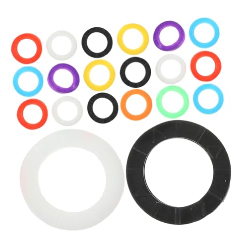 TEHAUX 96 Stück Teiliges Silikon Schlüsselcover Farben Farbcodierung Weiche Strapazierfähige Schlüsselhüllen für Haus Büroschlüssel Passform zur Einfachen Schlüsselorganisation TEHAUX 96 Stück Teiliges Silikon Schlüsselcover Farben Farbcodierung Weiche Strapazierfähige Schlüsselhüllen für Haus Büroschlüssel Passform zur Einfachen Schlüsselorganisation von TEHAUX