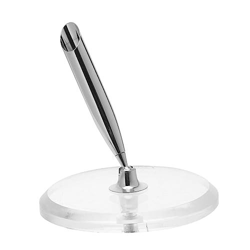 TEHAUX Acryl Stifthalter mit Runder Basis Elegante Schreibgerät Stütze für Hochzeiten und Besondere Anlässe für Gästebücher und Zeremonien TEHAUX Acryl Stifthalter mit Runder Basis Elegante Schreibgerät Stütze für Hochzeiten und Besondere Anlässe für Gästebücher und Zeremonien von TEHAUX