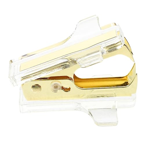 TEHAUX Acryl-nagelzieher Im Flugzeug-stil Büroklammerentferner Mini Nützlicher Klammerabzieher Nagelzieher Fürs Büro Nagel Entfernen Abzieher Hefterentferner Fürs Büro Metall Golden TEHAUX Acryl-nagelzieher Im Flugzeug-stil Büroklammerentferner Mini Nützlicher Klammerabzieher Nagelzieher Fürs Büro Nagel Entfernen Abzieher Hefterentferner Fürs Büro Metall Golden von TEHAUX