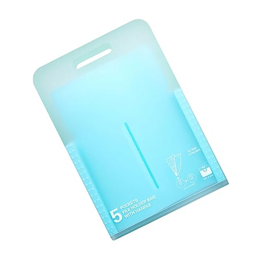 TEHAUX Aktenhalter A4-taschen-ordner-organizer Größe Reisen Groß Tragbar Multi Akkordeonordner Mit 5 Fächern A4-dateiordner Büro Ordner Für Akkordeonrechnungen Pp Blue TEHAUX Aktenhalter A4-taschen-ordner-organizer Größe Reisen Groß Tragbar Multi Akkordeonordner Mit 5 Fächern A4-dateiordner Büro Ordner Für Akkordeonrechnungen Pp Blue von TEHAUX