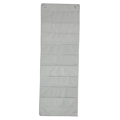 TEHAUX Aktentasche aufbewahrungstasche büroorganisation space saver Tasche zum Aufhängen an der Wand Aktenhalter zur Wandmontage Datei Hängende Tasche Dokumentenbehälter Oxford-Stoff Grey TEHAUX Aktentasche aufbewahrungstasche büroorganisation space saver Tasche zum Aufhängen an der Wand Aktenhalter zur Wandmontage Datei Hängende Tasche Dokumentenbehälter Oxford-Stoff Grey von TEHAUX