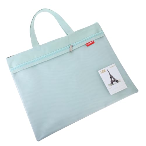 TEHAUX Aufbewahrungstasche Für Dokumente Aktentasche Mit Reißverschluss Beutel Büro Taschen Datei-organizer-tasche Tragetasche A4-datei-organizer Papiertüten Aktenhalter Handtasche Nylon von TEHAUX