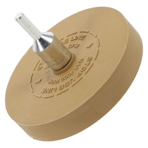 TEHAUX Aufkleber-entferner, Radiergummi, Rad, Gummirad, Auto-aufkleber-entferner, Klebstoff-entferner, Schlitzkanten-gummipad Für Bohrer, Entfernt Autos, Vinylband, Grafikaufkleber, TEHAUX Aufkleber-entferner, Radiergummi, Rad, Gummirad, Auto-aufkleber-entferner, Klebstoff-entferner, Schlitzkanten-gummipad Für Bohrer, Entfernt Autos, Vinylband, Grafikaufkleber, von TEHAUX