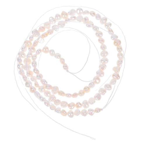 TEHAUX Barock Perlen mit Querloch Glatte Oberfläche Einzigartige Form für Schmuckherstellung DIY Vielseitige Spacer Perlen für Armbänder Halsketten Ohrringe Kreative Bastelideen von TEHAUX