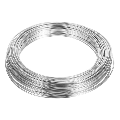 TEHAUX Biegsamer Aluminium Draht Weicher Runder Metall Draht für Schmuckherstellung Puppenrahmen Kränze Modellieren und Vielseitige Diy Kunstprojekte TEHAUX Biegsamer Aluminium Draht Weicher Runder Metall Draht für Schmuckherstellung Puppenrahmen Kränze Modellieren und Vielseitige Diy Kunstprojekte von TEHAUX