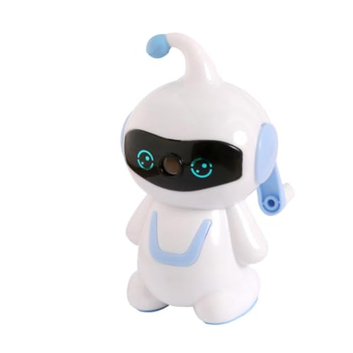TEHAUX Bleistiftspitzer Karikatur Roboter Lieferungen für Handbuch farbig dosenspitzer bleistift anspitzer pencil sharpener büro schule versorgung Kinderstiftschärfer Plastik Blue TEHAUX Bleistiftspitzer Karikatur Roboter Lieferungen für Handbuch farbig dosenspitzer bleistift anspitzer pencil sharpener büro schule versorgung Kinderstiftschärfer Plastik Blue von TEHAUX