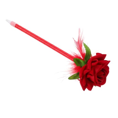 TEHAUX Blumenstifte Valentine Künstliche Rosenstifte Blumenstifte Gel Ink Stifte Kugelschreiber Mit Für Muttertagsgeburtstagsfeier Hochzeit Freundin Frau Office Vorräte von TEHAUX