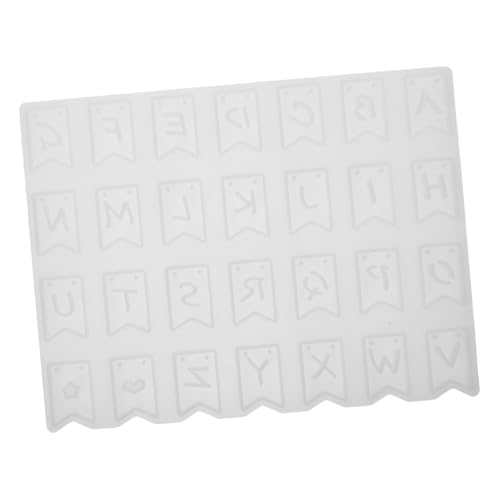 TEHAUX Briefflagge Silikonbriefform Harzalphabetformen Alphabetformen Für Epoxidharz Alphabet-form Epoxid-buchstabenformen Gießform Aus Epoxidharz Alphabet Harzform Weiß Kieselgel TEHAUX Briefflagge Silikonbriefform Harzalphabetformen Alphabetformen Für Epoxidharz Alphabet-form Epoxid-buchstabenformen Gießform Aus Epoxidharz Alphabet Harzform Weiß Kieselgel von TEHAUX