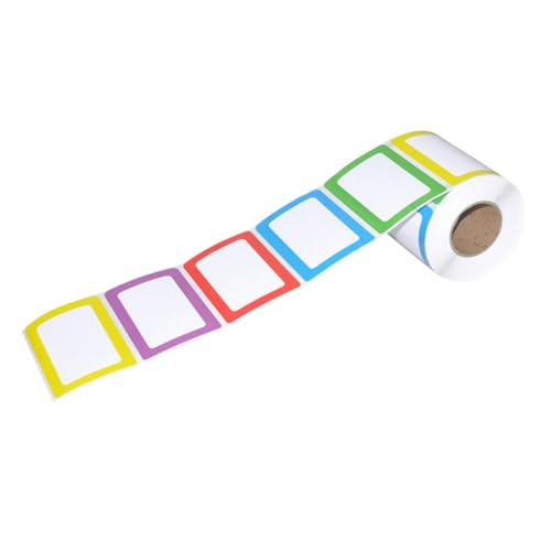 TEHAUX Bunte Namensaufkleber Selbstklebend Barcode Papier Etiketten für Beschriftung Organisation und Partys Handschriftlich Beschreibbar Langlebig und Umweltfreundlich TEHAUX Bunte Namensaufkleber Selbstklebend Barcode Papier Etiketten für Beschriftung Organisation und Partys Handschriftlich Beschreibbar Langlebig und Umweltfreundlich von TEHAUX