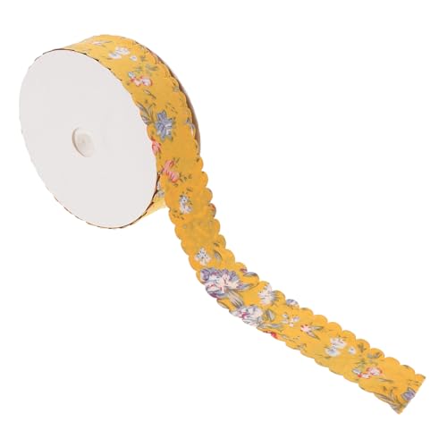 TEHAUX Buntes Vintage-band – Gewelltes Blumen-frühlingsband Mit Gewelltem Rand Für Diy-blumenbasteleien, Haarschmuck, Kränze, Verzierungen TEHAUX Buntes Vintage-band – Gewelltes Blumen-frühlingsband Mit Gewelltem Rand Für Diy-blumenbasteleien, Haarschmuck, Kränze, Verzierungen von TEHAUX