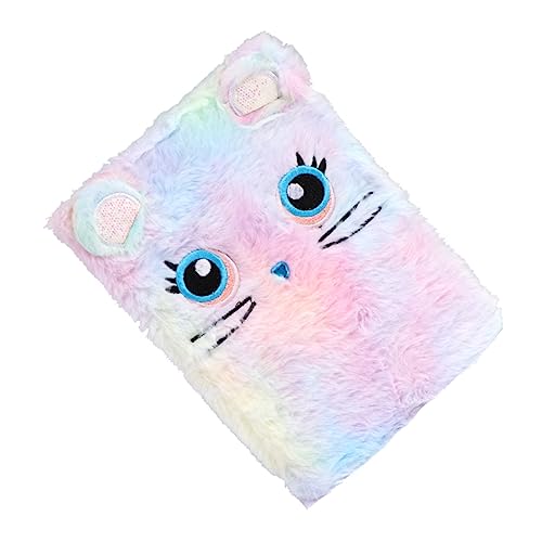 TEHAUX Cartoon Mädchen Notizbuch Plüsch Eintragshilfe Buntes Katzenmotiv für Schülerbedarf Tagebuch Kreative Schreibprojekte TEHAUX Cartoon Mädchen Notizbuch Plüsch Eintragshilfe Buntes Katzenmotiv für Schülerbedarf Tagebuch Kreative Schreibprojekte von TEHAUX