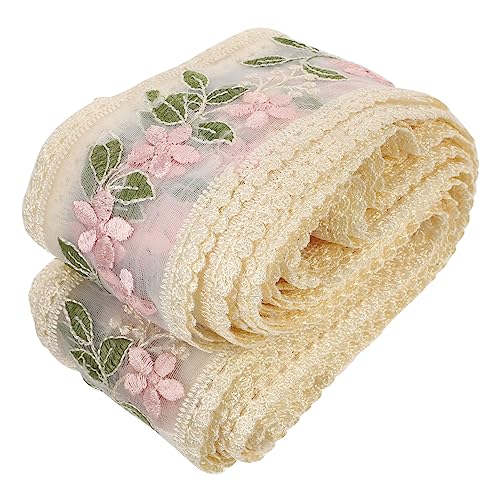 TEHAUX DIY Blumenmuster Spitzenborte Yards Handgemachtes Spitzenband für Hochzeiten und Bastelprojekte Vielseitiges Dekorationsmaterial für DIY Ideen TEHAUX DIY Blumenmuster Spitzenborte Yards Handgemachtes Spitzenband für Hochzeiten und Bastelprojekte Vielseitiges Dekorationsmaterial für DIY Ideen von TEHAUX