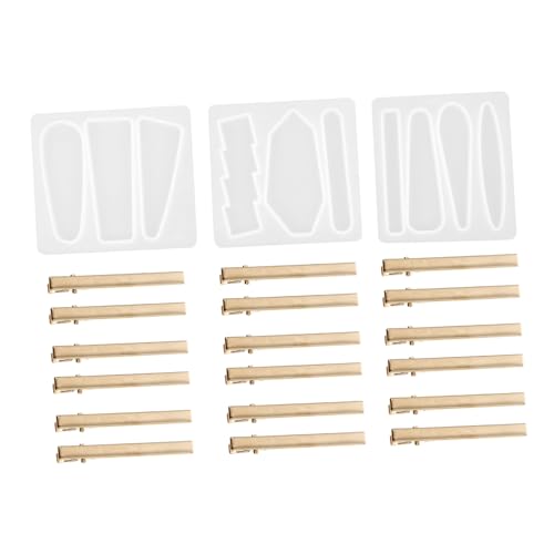 TEHAUX DIY Silikon Epoxidharz Haarspangen Form Langlebige Sichere Gießform Mehrfach Verwendbar Kreative Haarklammern Herstellung Einfache Reinigung für Individuelle Haarschmuck DIY TEHAUX DIY Silikon Epoxidharz Haarspangen Form Langlebige Sichere Gießform Mehrfach Verwendbar Kreative Haarklammern Herstellung Einfache Reinigung für Individuelle Haarschmuck DIY von TEHAUX