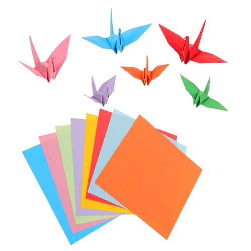 TEHAUX Doppelseitiges Origami Papier Bunte Faltblätter Farbiges Quadratisches Bastelpapier für DIY Kunsthandwerk Schulprojekte Partydekoration und Kreative Bastelideen TEHAUX Doppelseitiges Origami Papier Bunte Faltblätter Farbiges Quadratisches Bastelpapier für DIY Kunsthandwerk Schulprojekte Partydekoration und Kreative Bastelideen von TEHAUX