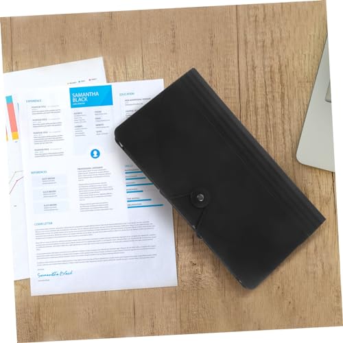 TEHAUX Erweiterbarer Aktenordner Lagig mit Flexibler Klappe und Elastischem Verschluss Langlebige Kunststoff Fächermappe für Büro und Dokumentenorganisation Ergonomisch Tragbar TEHAUX Erweiterbarer Aktenordner Lagig mit Flexibler Klappe und Elastischem Verschluss Langlebige Kunststoff Fächermappe für Büro und Dokumentenorganisation Ergonomisch Tragbar von TEHAUX
