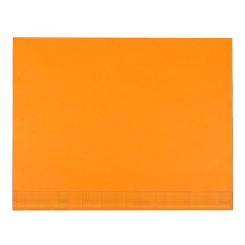 TEHAUX Farbdruckerpapier 100 Blatt Diy-Malpapier Orange Faltpapier Bastelpapier Pastellpapier Für Die Herstellung Von Geschenkkarten Basteln Sammelalbum A4 von TEHAUX