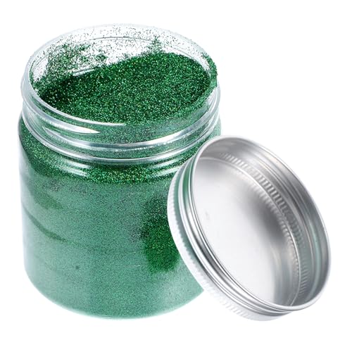 TEHAUX Feines Glitzerpulver Flasche Holografisches DIY Bastelglitzer für Nägel Körper Gesicht Haar Sicher und Leicht Entfernbar für Epoxidharz Nageldesign und Make up von TEHAUX