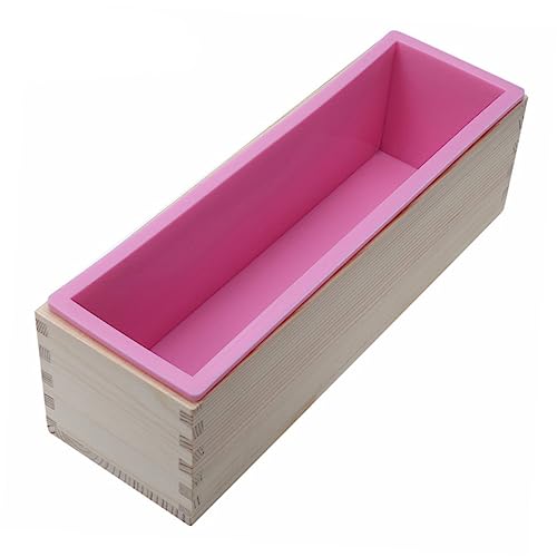 TEHAUX Flexible Rechteckige Silikonform für Seifenlaib mit Holzbox DIY Werkzeuge für Seifenherstellung Kleine Geeignet für Geburtstags und Feiertagsgeschenke Zufällige Zufällige Farbe TEHAUX Flexible Rechteckige Silikonform für Seifenlaib mit Holzbox DIY Werkzeuge für Seifenherstellung Kleine Geeignet für Geburtstags und Feiertagsgeschenke Zufällige Zufällige Farbe von TEHAUX