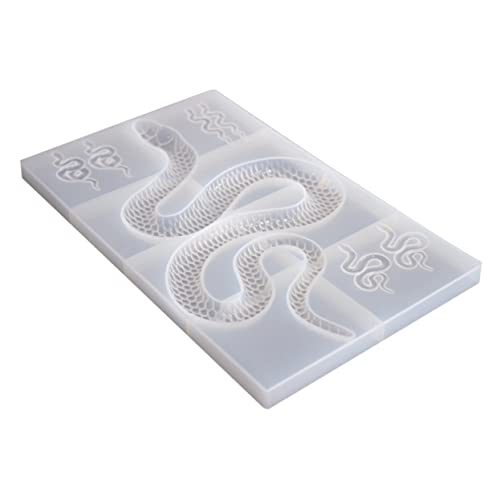 TEHAUX Flexibles Silikon Gießform für Schlangen Anhänger Antihaft Epoxidharz Schmuckform Praktische DIY Silikonform für Kreative Handarbeiten und Schmuckherstellung TEHAUX Flexibles Silikon Gießform für Schlangen Anhänger Antihaft Epoxidharz Schmuckform Praktische DIY Silikonform für Kreative Handarbeiten und Schmuckherstellung von TEHAUX
