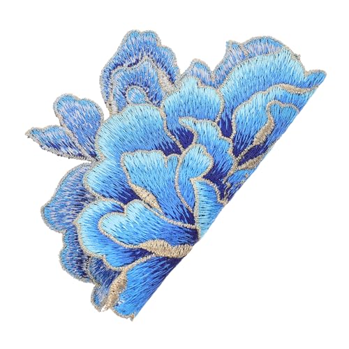 TEHAUX Garment Decorative Patch Blumenmuster Multifunktionale Stickerei Applikation für Kleidung Diy Reparatur und Dekoration für Jacken Shirts Hüte und Mehr von TEHAUX