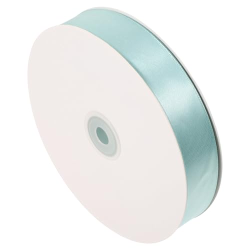 TEHAUX Geschenkband Schleifenband Polyester Langlebig Vielseitig für DIY Basteln Geschenkverpackung Hochzeit Dekoration Rauchgrün Große von TEHAUX