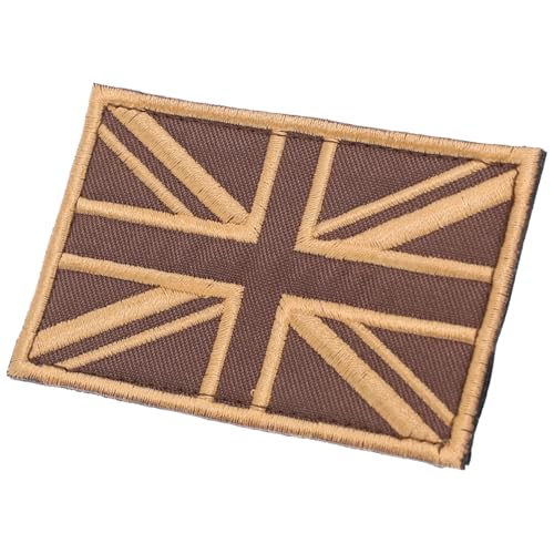 TEHAUX Gestickte Aufnäher mit Britischer Flagge Langlebige Stoffflicken für Jacken Hüte und Rucksäcke Vielseitig Einsetzbar Verbesserung Ihres Outfits TEHAUX Gestickte Aufnäher mit Britischer Flagge Langlebige Stoffflicken für Jacken Hüte und Rucksäcke Vielseitig Einsetzbar Verbesserung Ihres Outfits von TEHAUX