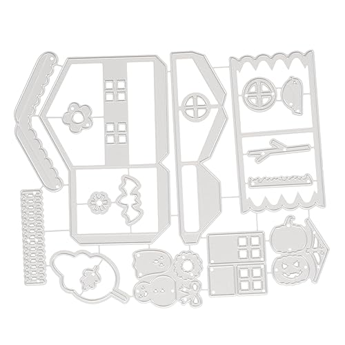 TEHAUX Halloween Cutting Die Metall Stanzform Langlebige Diy Stanzschablone für Scrapbooking Albumdekoration Kartengestaltung Robust und Verschleißfest für Kreative Handwerksprojekte TEHAUX Halloween Cutting Die Metall Stanzform Langlebige Diy Stanzschablone für Scrapbooking Albumdekoration Kartengestaltung Robust und Verschleißfest für Kreative Handwerksprojekte von TEHAUX