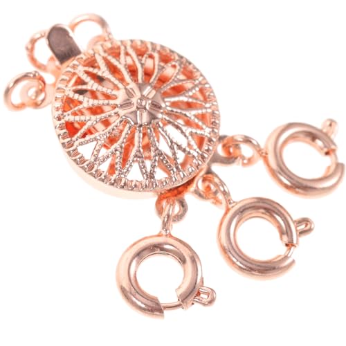 TEHAUX Halskette Mit Mehrschichtiger Schnalle Schlüssel Schmuck Verschluss Layering-halsketten Für Frauen Halskette Für Frauen Schließungen Halskettenstapel Schichtung Kupfer Rose Gold TEHAUX Halskette Mit Mehrschichtiger Schnalle Schlüssel Schmuck Verschluss Layering-halsketten Für Frauen Halskette Für Frauen Schließungen Halskettenstapel Schichtung Kupfer Rose Gold von TEHAUX